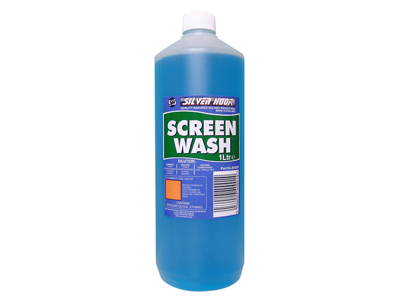 Silverhook SHXB1 Concentrated All Seasons Screen Wash 1 litre