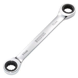 Draper 14X15 RATCHET RING SPANNER 27738 27738 HI-TORQÂ® Metric Double Ratchet Ring Spanner