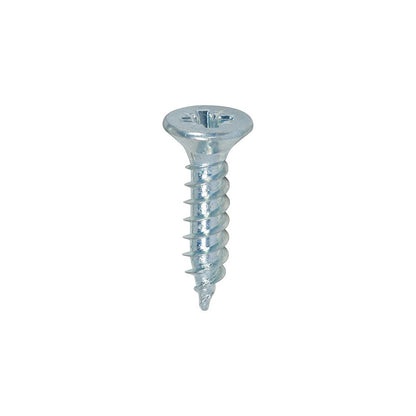TIMCO Twin Woodscrew PZ2 CSK Zinc 8 x 3/4 Silver Pack 200
