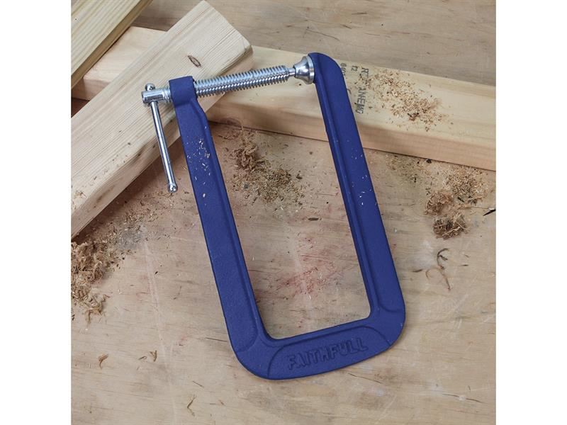 Faithfull FAIG8DT Deep Throat G-Clamp 85mm (3.1/4in) |