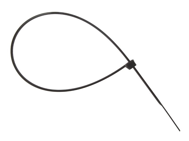 ForgeFix FORCT36848B Cable Tie Black 4.8 x 368mm (Bag 100) |