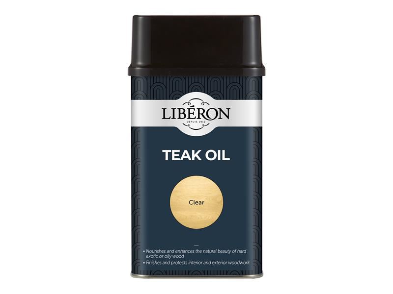 Liberon 014633 Teak Oil with UV Filters 500ml