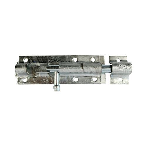 TIMCO Straight Tower Bolt HDG 4" Pack 1