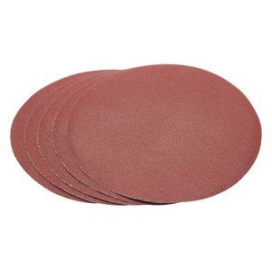 Draper 222MM SANDING DISC MEDIUM PK5 72231 Hook and Loop Aluminium Oxide Sanding Discs (230mm)