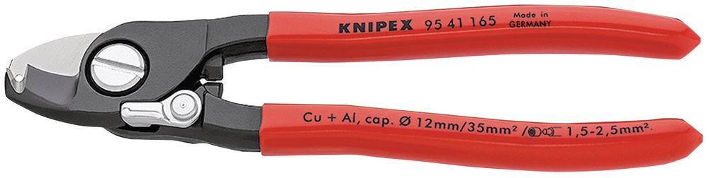 Draper CABLE SHEARS WITH STRIPPING 82576 Spring-Loaded Cable Shears with Stripping Function