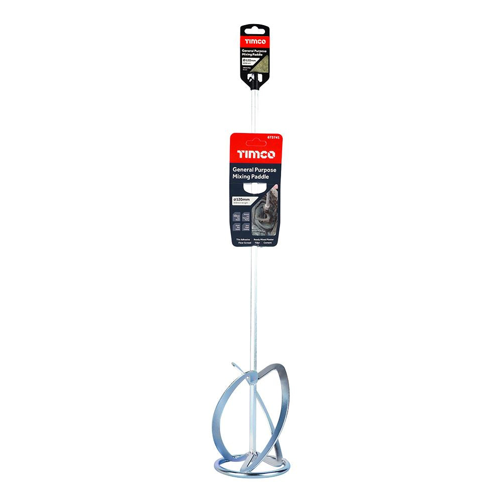 TIMCO General Purpose Mixing Paddle 120 x 600 Pack 1