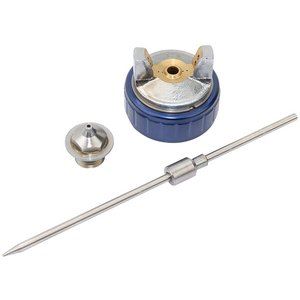 Draper 1.4MM NOZZLE CAP AND NEEDLE 13843 Gravity Feed HVLP Composite Body Air Spray Gun, 600ml