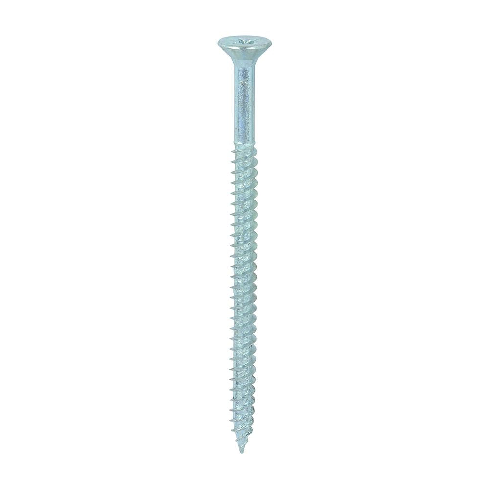 TIMCO Twin Woodscrew PZ3 CSK Zinc 12 x 3 1/2 Silver Pack 100