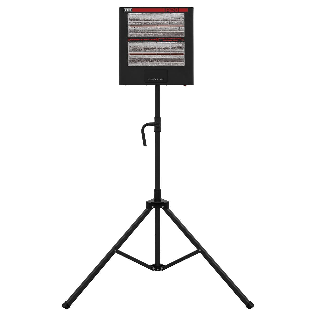 Sealey IR28CT Infrared Quartz Heater with Tripod Stand 1.4/2.8kW/230V | 1400/2800W | Electric heater with infrared quartz lamp. Suitable for wall or