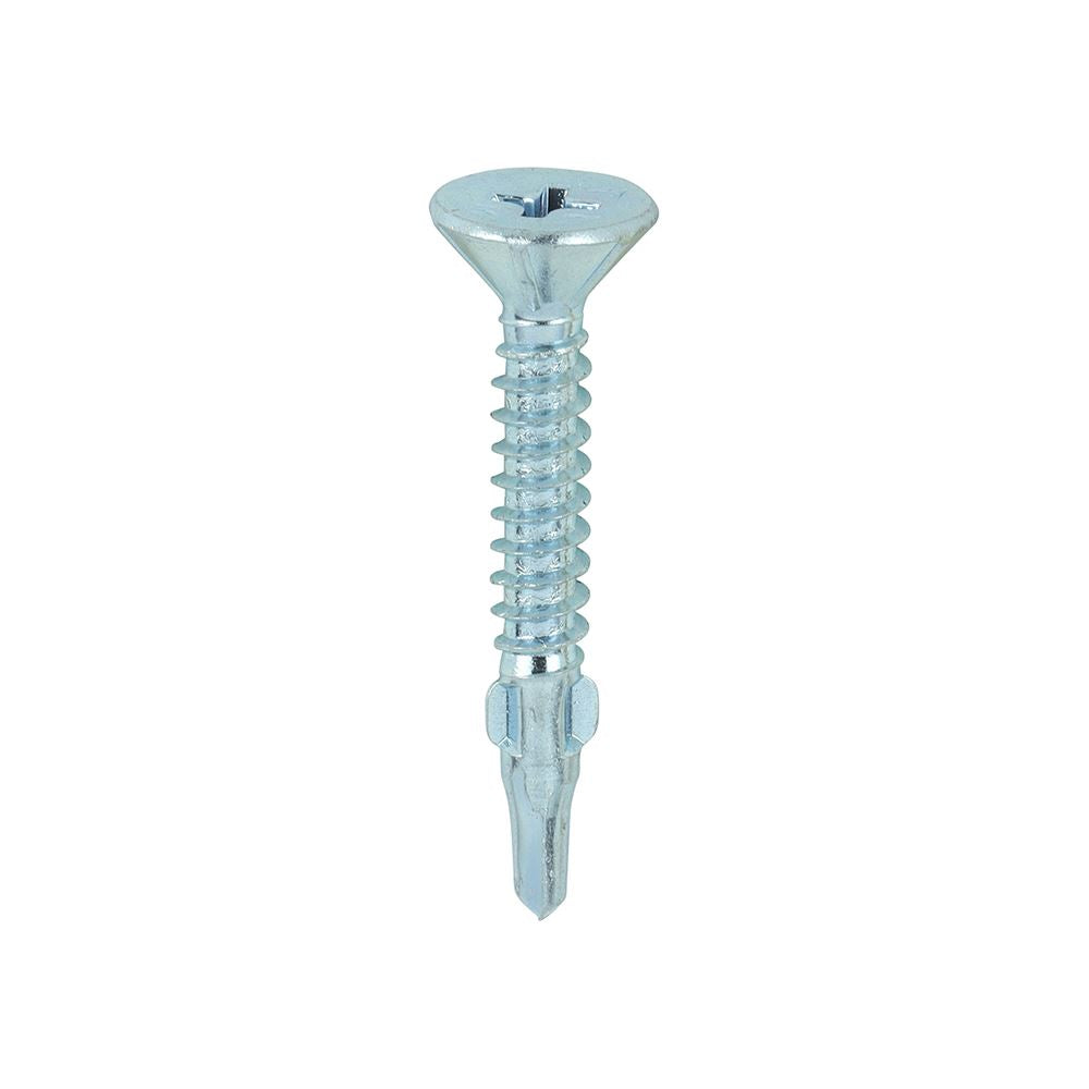 TIMCO WingTip Screw S/DRILL No3 Zinc 4.2 x 32 Silver Pack 200
