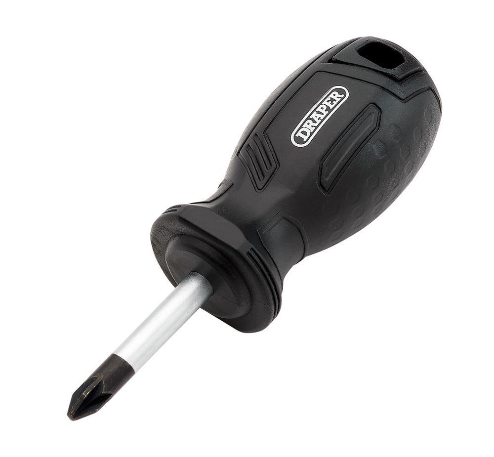 Draper PZ2X38MM POZI SCREWDRIVER Pozi Hard Grip Screwdrivers