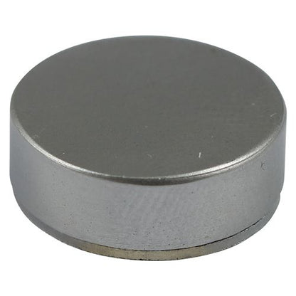 TIMCO Brass Screw Cap - Sat Chrome 16mm Pack 4