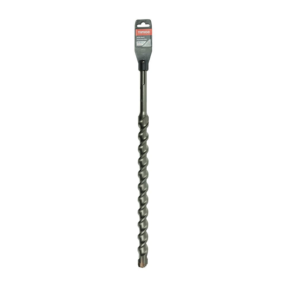 TIMCO SDS Max Hammer Bit 30 x 540 Pack 1