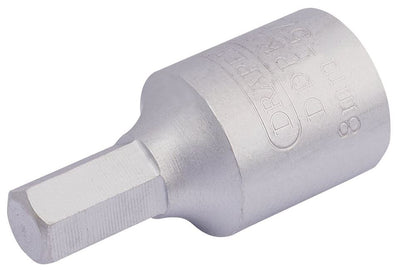 Draper DRAIN PLUG KEY 8MM HEX 38321 8mm - 5/16" Hexagon 3/8 Sq. Dr. Drain Plug Key