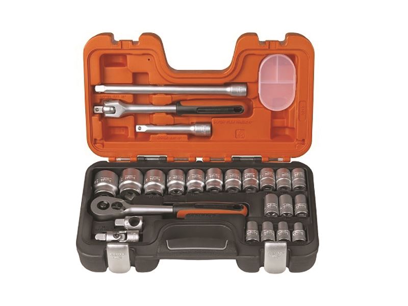 Bahco S240 S240 Socket Set of 24 Metric 1/2in Drive