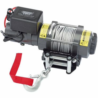 Draper 12V RECOVERY WINCH 1134KGS 24441 12V Recovery Winch (1134kg)