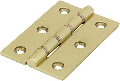 TIMCO Double PhosphorWasher Hinge PB 76 x 50 Red Pack 2