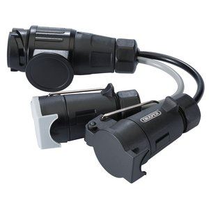 Draper 13-P EURO TO 7P CONVERTER 99661 13-Pin Euro to 7-Pin N-Type Converter