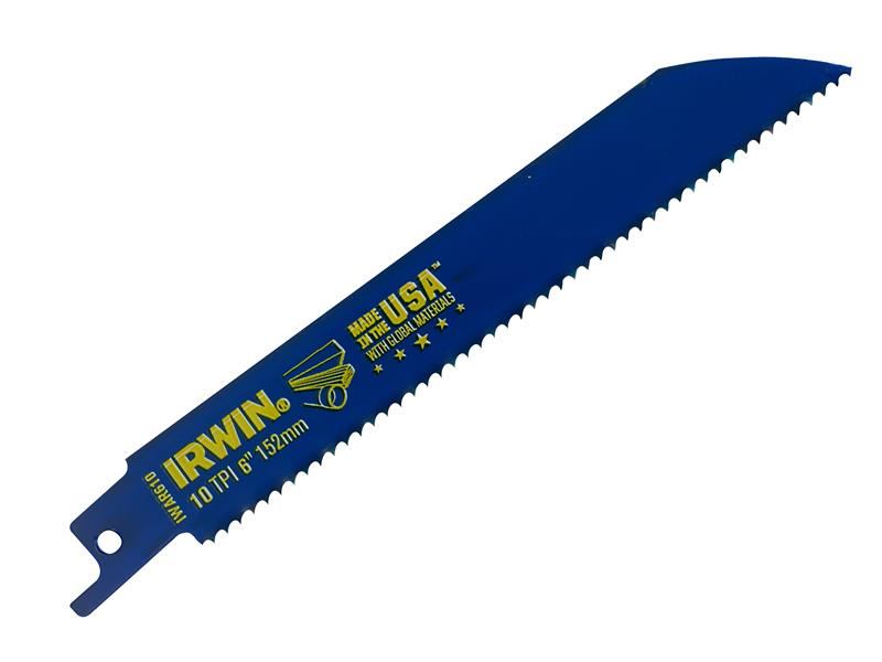 IRWIN� 10506427 610R 150mm Sabre Saw Blade Metal & Wood Cutting Pack of 2