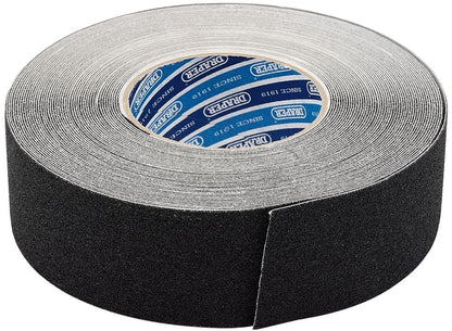 Draper BLK. SAFETY GRIP TAPE 18MX50MM 66234 Black Safety Grip Tape Rolls