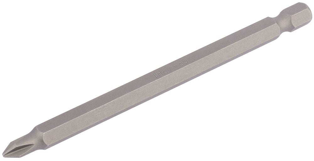 Draper 100MM NO1 C.SLOT S/D.BIT 64364 1/4" Hex. Cross Slot E Shank Insert Bits