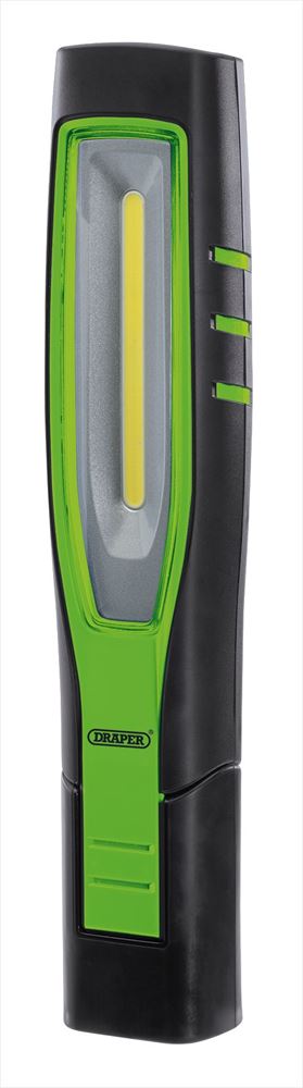 Draper 7W.COB RECHAR.LED INSP LAMP 11759 COB/SMD LED Rechargeable Inspection Lamp, 7W, 700 Lumens