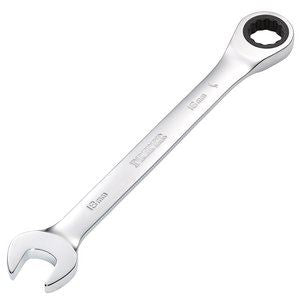 Draper 18.0MM RATCHETING SPANNER 31015 Draper HI-TORQÂ® Metric Ratcheting Combination Spanners