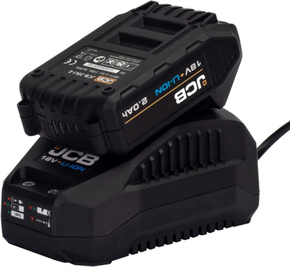 JCB JCB-18CD-2XB Combi Drill 2.0Ah 2.4A 18V Hammer Drill Driver Cordless Drill