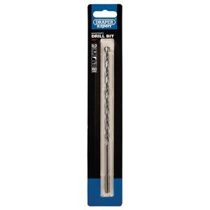 40617 Draper Expert Expert Masonry Drill Bit, 8 x 200mm MD12PB Masonry Drill Bits Professional Trade DIY Workshop Garage Use
