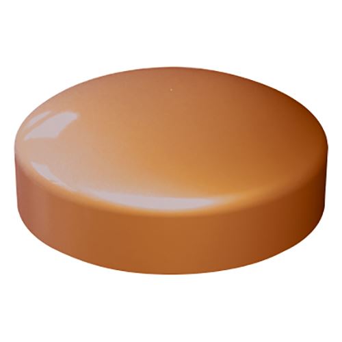 TIMCO Two Piece Screw Cap - Oak To Fit 3.5 to 4.2 Screw Pack 100