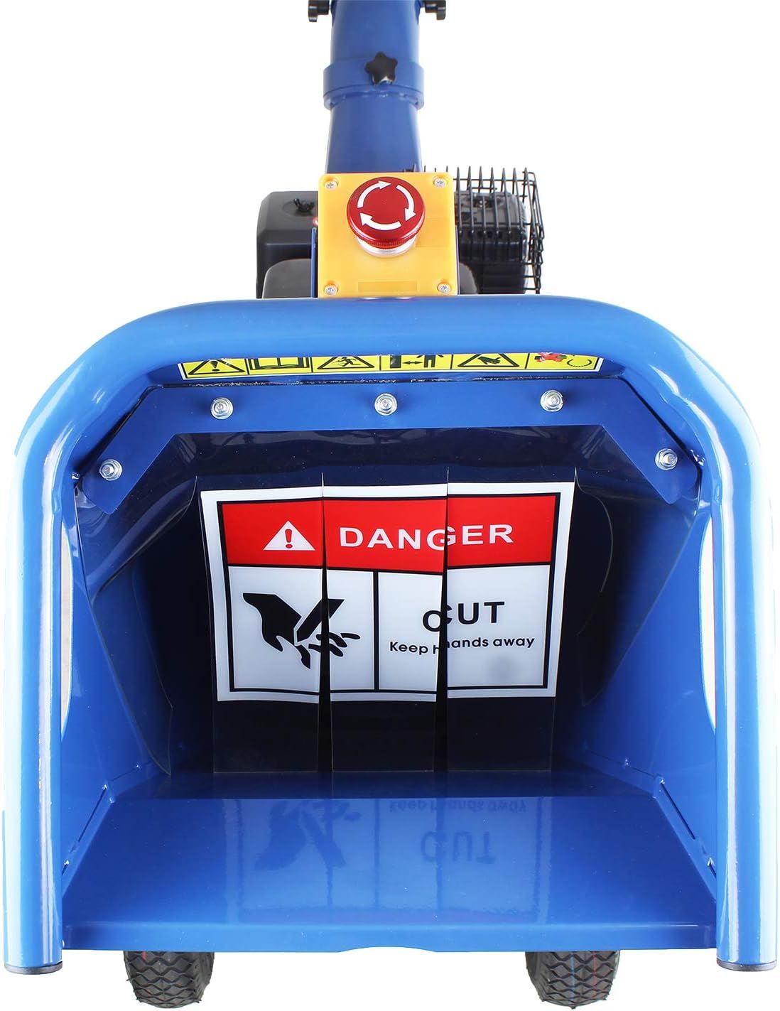 Hyundai HYCH7070E-2 Petrol Wood Chipper 212cc 7hp 70mm Capacity Electric Start Garden Shredder Mulcher Garden Shredder Mulcher