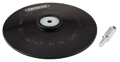 Draper 125MM RUBBER BACKING DISC 83815 Rubber Backing Disc (125mm)