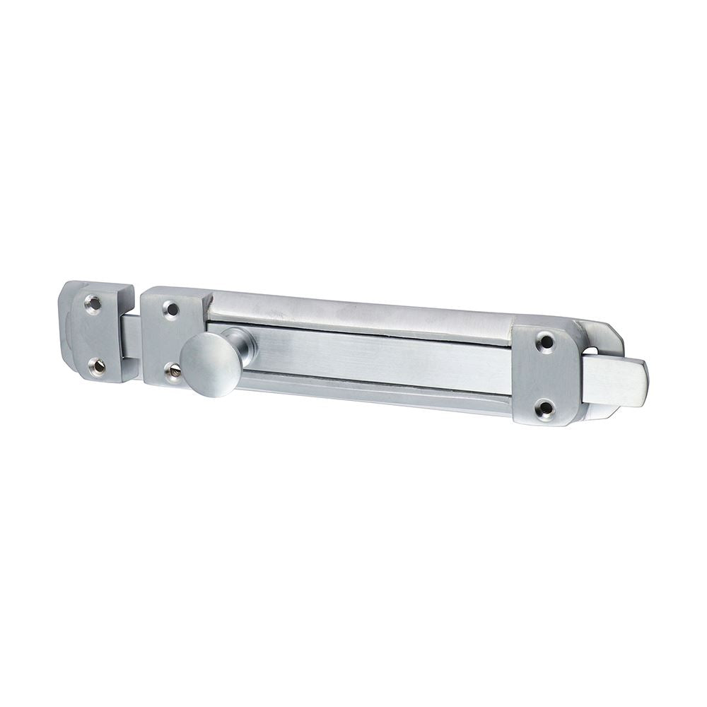 TIMCO Flat Section Bolt Sat. Chrome 210 x 35mm Pack 1