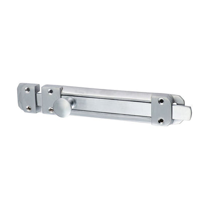 TIMCO Flat Section Bolt Sat. Chrome 210 x 35mm Pack 1