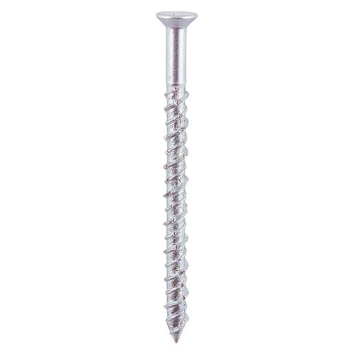 TIMCO Multi-Fix Masonry Screw - CSK 6.0 x 60 Silver Pack 10