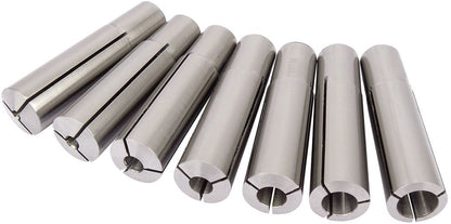 04666 Draper Collet Set, MT3 - M12 Diameter, 4 - 16mm MILL-10126 Milling Machine Accessories Professional Trade DIY Workshop Garage Use