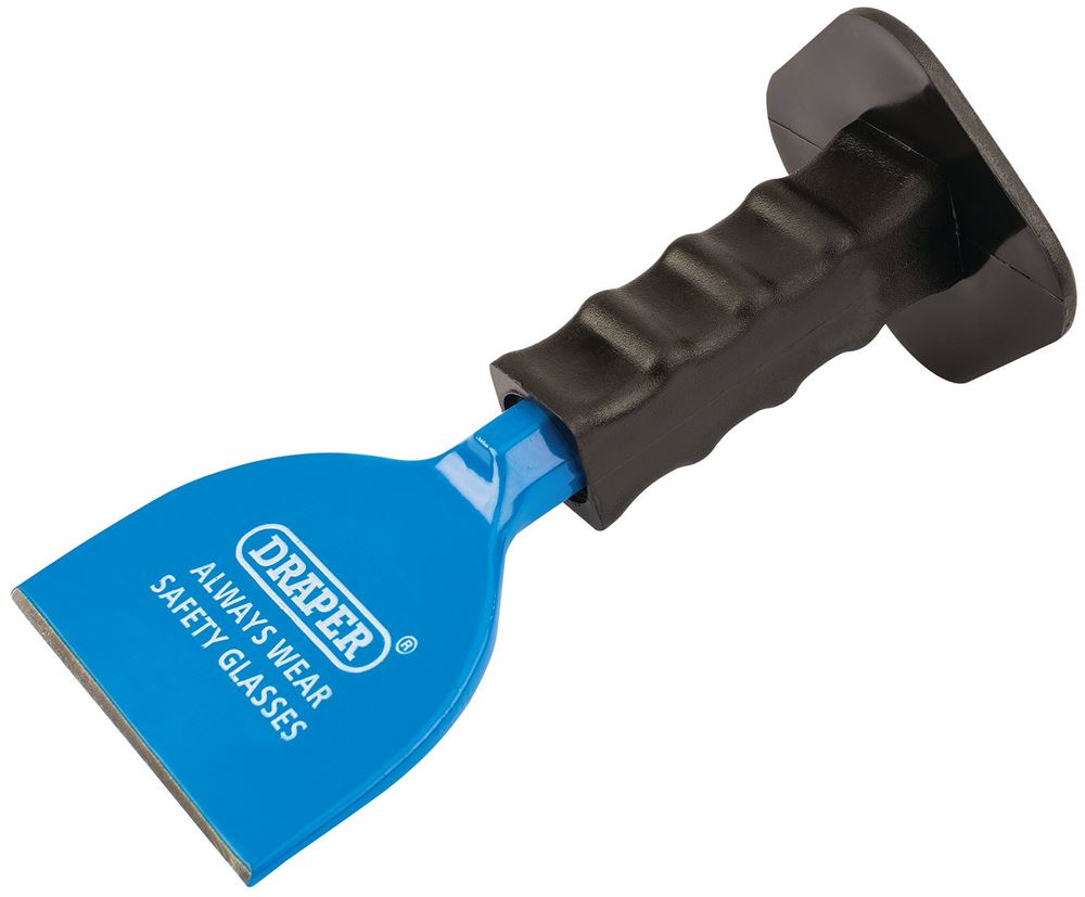 Draper BRICK BOLSTER&GUARD 100MM BULK 63733 63733 Brick Bolsters with Hand Guard, 225mm (Sold Loose)