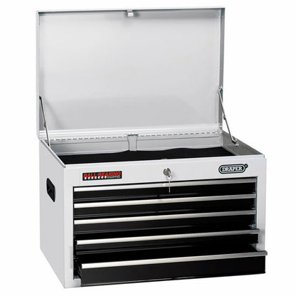 Draper 5 DRAWER TOOL CHEST - WHITE 35738 26" Tool Chest (5 Drawers)