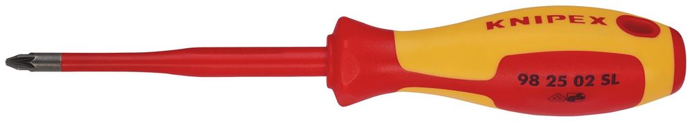 Draper PZ2 SLIMLINE SCREWDRIVER 72474 72474 VDE Insulated PozidrivÂ® Screwdrivers
