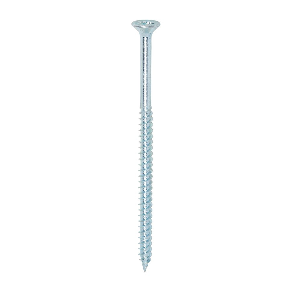 TIMCO Twin Woodscrew PZ3 CSK Zinc 12 x 4 Silver Pack 100