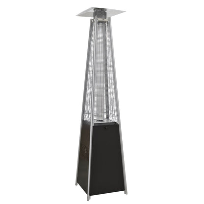 Dellonda DG98 Pyramid Gas Outdoor Garden Patio Heater 13kW Commercial & Home Use | Tip-Over Switch, Adjustable | Innovative design of Gas Flame