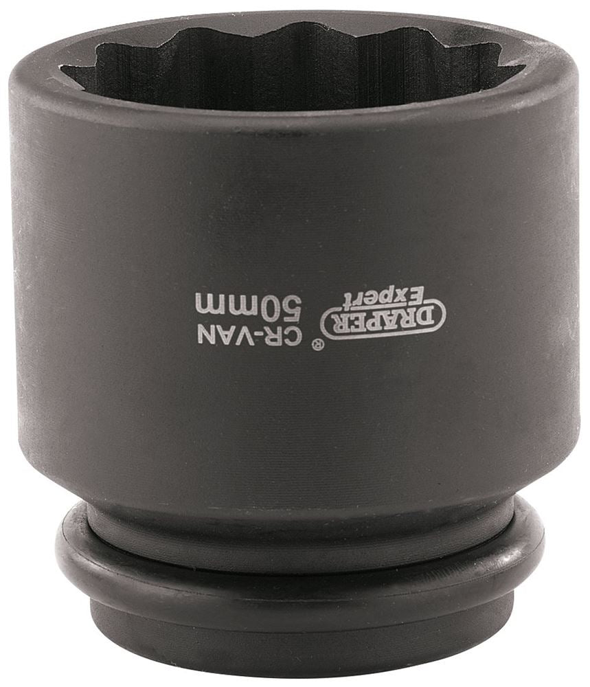 Draper 50MM IMP.SCKET 3/4DR 12P 33319 50mm 3/4" Sq. Dr. Hub Nut Impact Socket