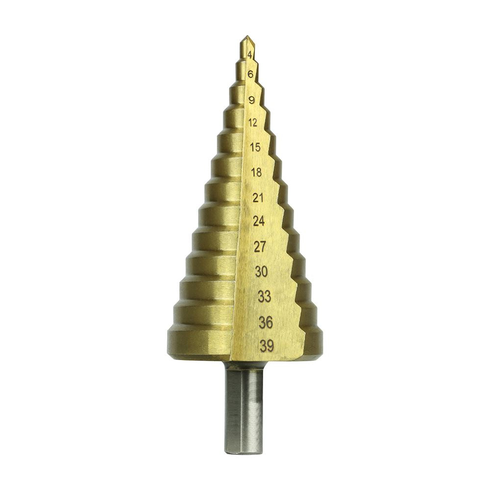 TIMCO Step Drill M2 HSS TiN 4-39mm Pack 1
