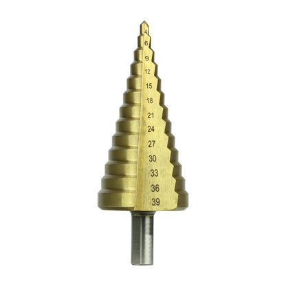 TIMCO Step Drill M2 HSS TiN 4-39mm Pack 1