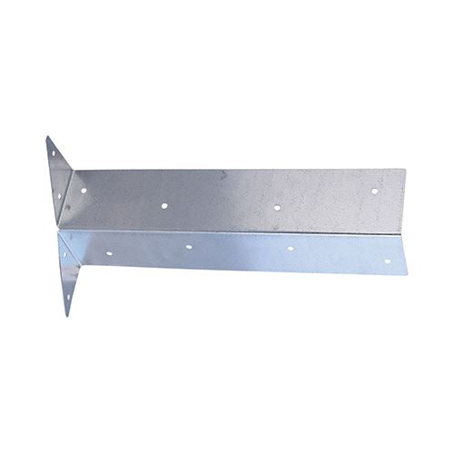 MOQ  -  TIMCO Arris Rail Bracket Galv 225mm Pack 1