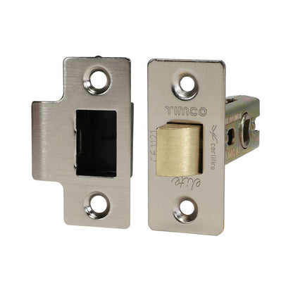 TIMCO Tubular Latch Sat. Nickel 67mm Pack 1
