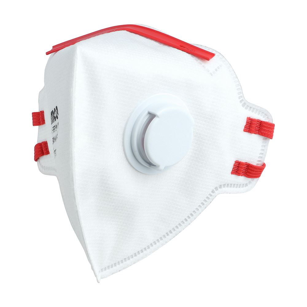 TIMCO FFP3 Fold Flat Mask - Valved One Size Pack 10