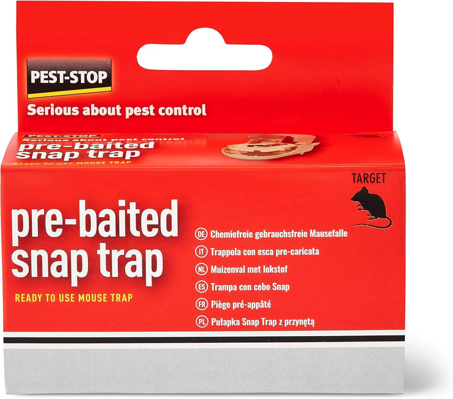 Pest Stop Pre-Baited Snap-Trap Boxed