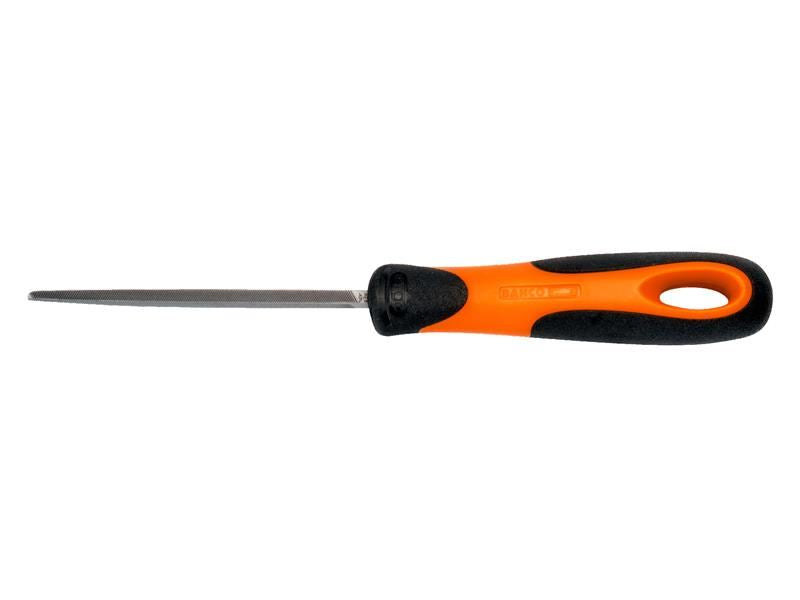 Bahco 1-160-08-2-2 Handled Square Second Cut File 1-160-08-2-2 200mm (8in)