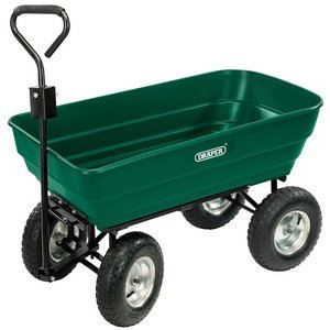 Draper 120L MOBILE TIPPER CART 450KG 52628 52628 Tipping Carts